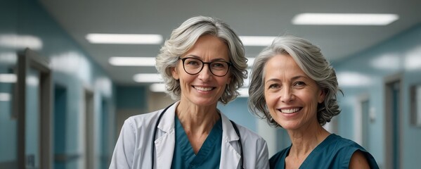 An aging physician’s gentle eyes and weathered hands tell a story of care.

