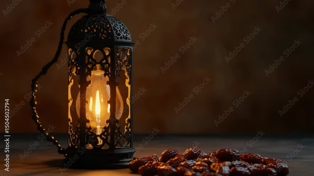 Aufkleber A single candle placed on a table with a simple background