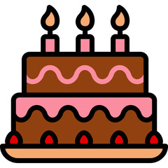 birthday cake icon