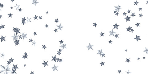 Glitter Confetti and Snow Border Effect with Silver Dust Explosion on Grey Transparent Background. Silver Dust Confetti Burst and Snowfall Overlay with Glitter Frame on Grey Vector