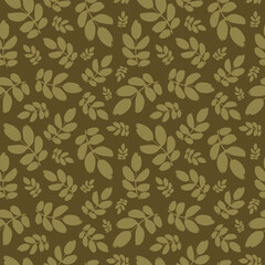 Modern colorful tropical floral pattern. Cute botanical abstract contemporary seamless pattern. Hand drawn unique print.