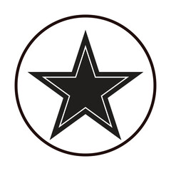 Obraz premium star icon vector illustration