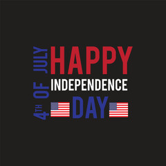 Happy Independence day T-shirt design