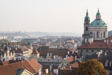 Obraz premium Panoramic of Prague, Czech Republic