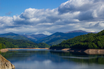 The Transfagarasan in winter, Romania