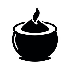 Mexican Champurrado Food Icon Vector