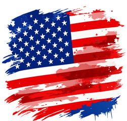 american flag grunge