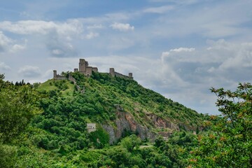 The town of Assisi in Italy.