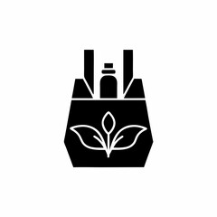 creative Silhouette Biodegradable Vector Illustration 