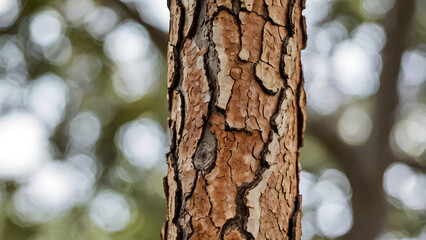 Obraz premium tree trunk in the forest