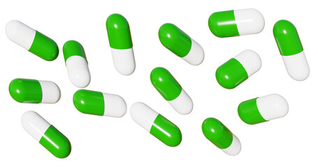 pills isolated on transparent background. Science and health concept, PNG Real medicines capsules floating pills.
capsule pills isolated on white background. capsules medicine pills health treatment