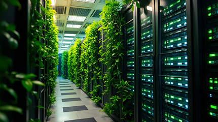 The integration of green data centres and sustainable computing practices in the tech industry