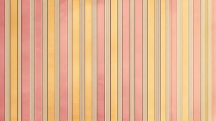 Obraz premium Vertical pattern of pink and yellow lines, ideal for cheerful design themes, wrapping paper, and modern surface graphics.