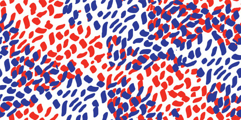 Distressed seamless pattern, paint spots. Animal print. Watercolor background. Leopard floral  brush strokes. Abstract art texture, wallpaper, wrapping