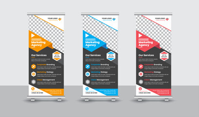 Corporate Roll Up Banner