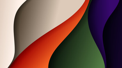 Premium vector background with soft gradient color on background. Eps 10	