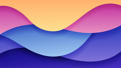 Premium vector background with soft gradient color on background. Eps 10	
