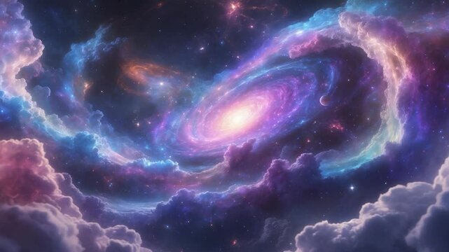 Stunning Galaxy - Ai-Provided Elements of this Image