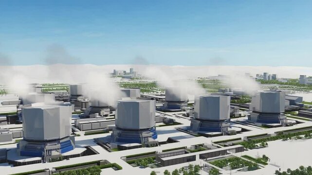 Modular nuclear reactor.