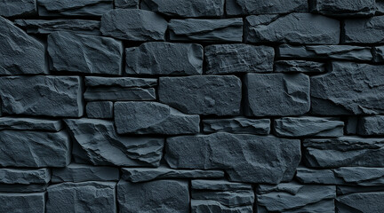 Dark gray stone wall texture background