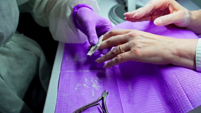 An Indepth Exploration of the Professional Nail Care and Manicure Process in a Salon