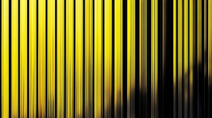 Repeating vertical stripe texture in neon yellow and black, perfect for industrial themes, strong pattern compositions, and signage design.