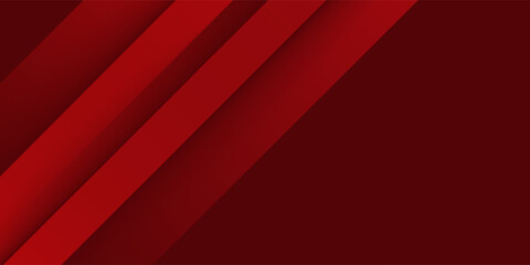 Obraz premium Red abstract background. Dynamic shapes composition. Eps10 vector