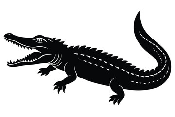 crocodile vector icon