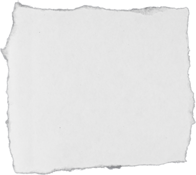 Aged Torn White Paper – Crumpled and Stained Background, white square paper strip with burned edges isolated on white transparent png background

