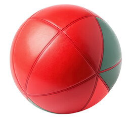 Fototapeta premium Wall ball isolated PNG sports ball PNG handball PNG indoor game ball PNG playground toy PNG rubber ball PNG athletic equipment PNG transparent background image