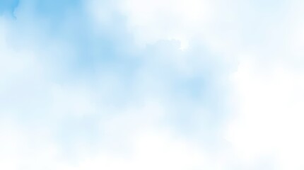 Cloudy Blue Sky Background