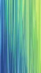 Obraz premium Bright neon green and blue vertical pattern, ideal for energetic abstract designs, colorful wallpapers, and digital visual identity.