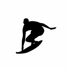 silhouette of a snowboarder