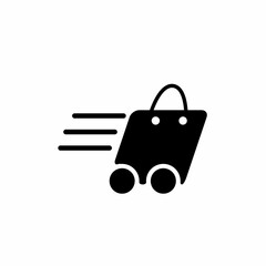shopping cart icon vector illustration