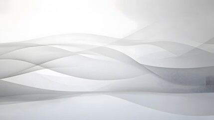 Abstract Grey Wave Background Design Elegant Flowing Lines Smooth Texture