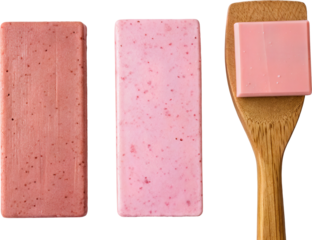 Vibrant Pink Soap Blocks