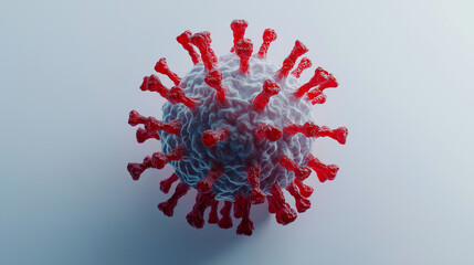 An illustration of antibodies attacking red blood cells (RBCs), depicting an immune response where Y-shaped antibodies bind to the surface of RBCs, potentially marking them for destruction.
