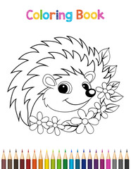Detailed Animal Illustration for Coloring Book Page Featuring Intricate Line Art Ready for Creative Coloring Suitable for Children and Adults Alike