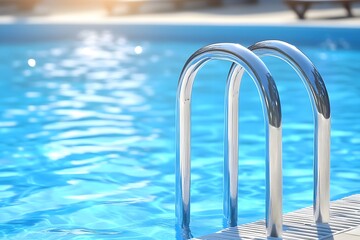 Swimming Pool Steps Stainless Steel Ladder Summer Vacation