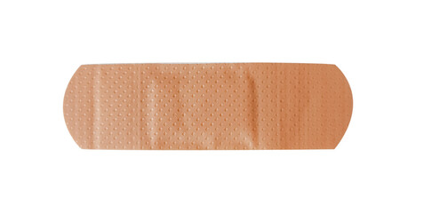 Bandage for minor wound care displayed on a plain background