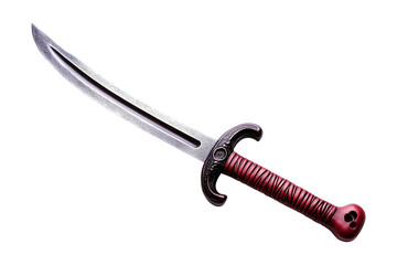 Fantasy Pirate Sword isolated on a white background
