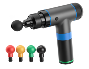 massage gun png percussion massager png muscle recovery tool png handheld massager png fitness recovery device png deep tissue massager png health device png transparent background image