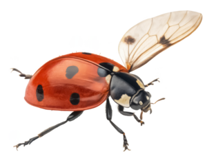 ladybug png insect png garden insect png beneficial insect png nature insect png red bug png natural pest control png transparent background image