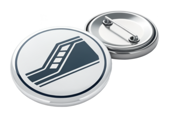 Ramp badge png safety badge png warning badge png construction badge png security badge png reflective badge png transparent background image