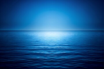 Fototapeta premium Solid Deep Blue Background