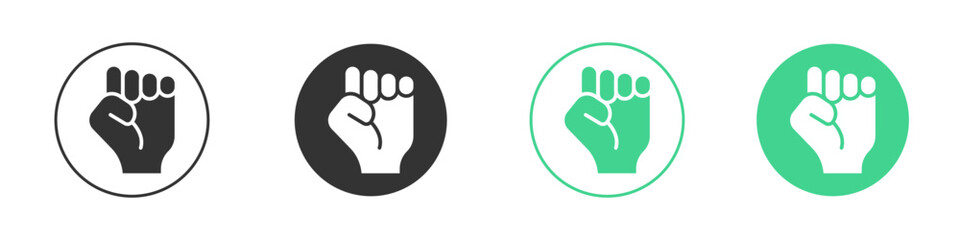 Empowerment icon Minimal Flat Line Vector Icon Set.