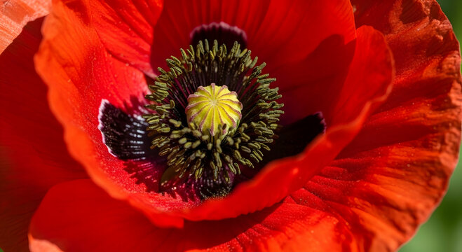 red poppy flower