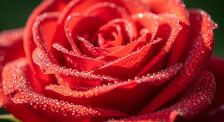close up of red rose