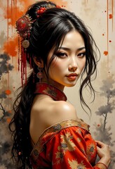 Video Game cover art, artistic look for game concept, action and adventure games.
