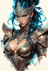 Video Game cover art, artistic look for game concept, action and adventure games.